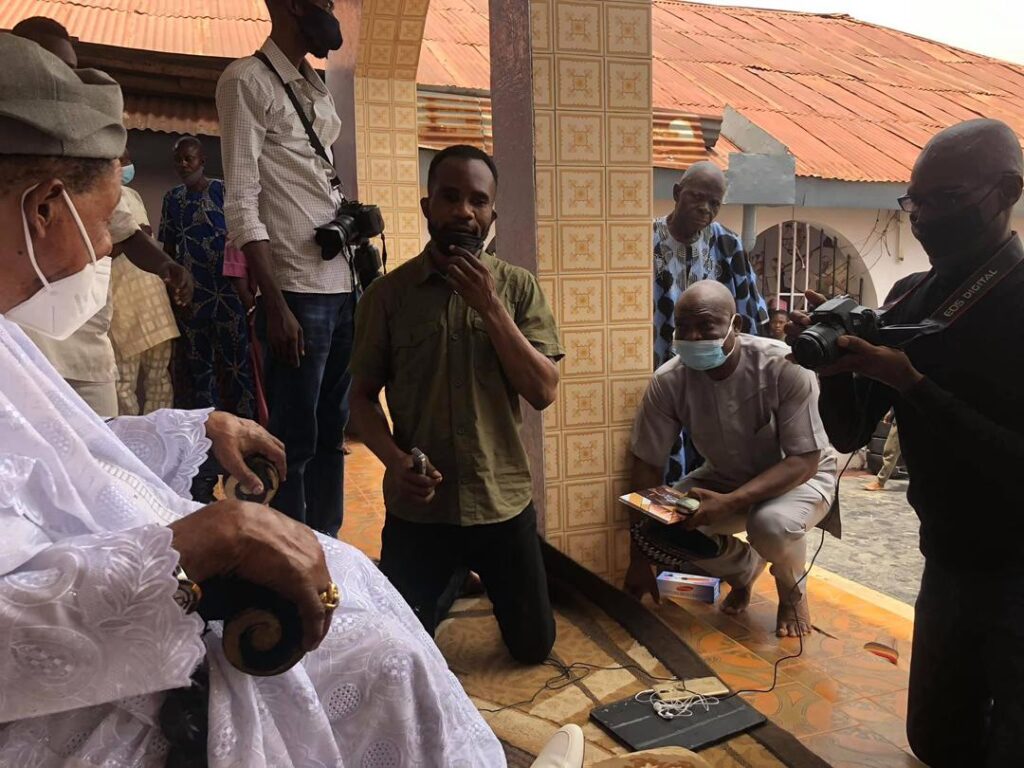 With Alaafin Oba Adeyemi III